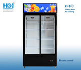 HGI HIPS Material Upright Drinks Display Fridge Vertical Freezer Glass Door 600L