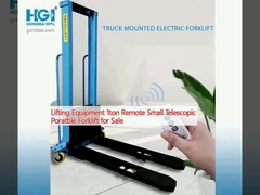 승강장치 1톤 원격 소형 망원경 휴대용 포크리프트 판매