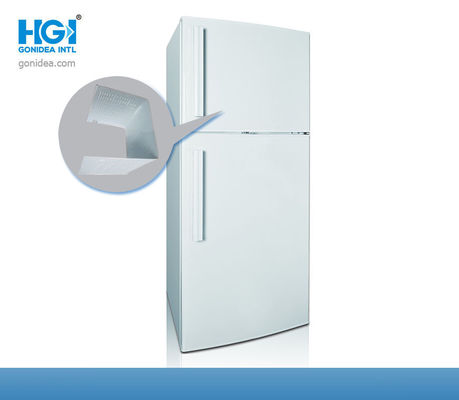 HGI 470 리터 2 문 상부 냉장고 냉동기 16.5 입방 피트 R134a CE 스테인레스 강