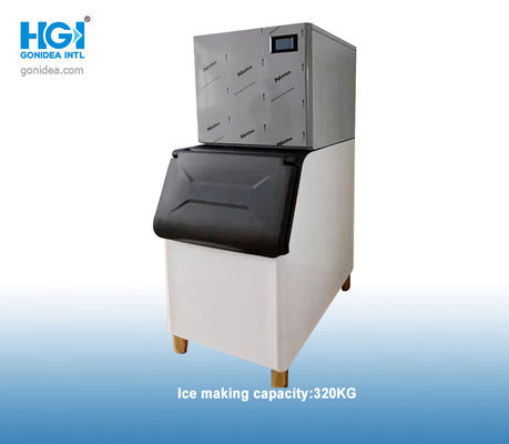 HGI 130L 320 킬로그램은 바 CCC CB에 대해 오래간 자동 제빙기를 사각처리합니다